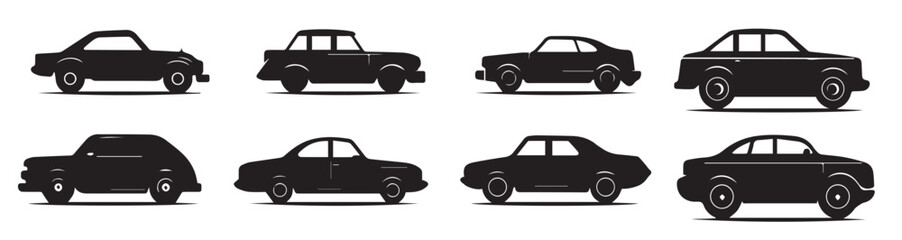 silhouette car design 