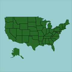 map of united states