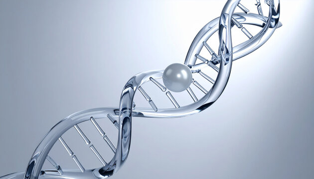 3d render of dna