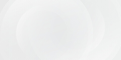 Simple lines grey background with dynamic circle lines art. Eps10