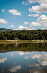 Obraz premium lake in the mountains