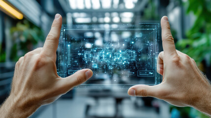 Augmented reality technology used for visualizing complex data in modern environment