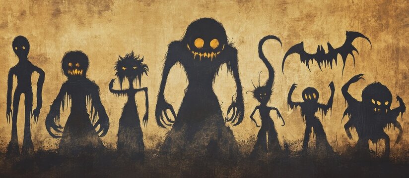 Spooky Shadow Creatures