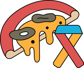 A pizza with cheese and pepperoni on it