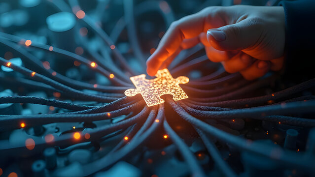 Braided Cables Under Radiant Piece