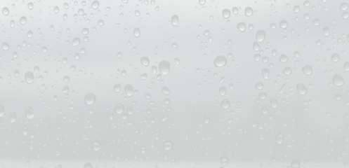 Realistic Water Drops and Rain Splash Overlay, Drops of Water, Wet Rain Splash  Isolated Transparent Background