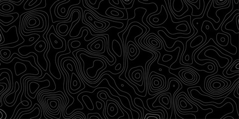 Topographic map background geographic line map with elevation assignments. Design illustration for wall art, fabric, packaging, web, banner, wallpaper.