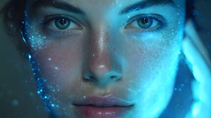 Radiant Hydrated Skin Close-up