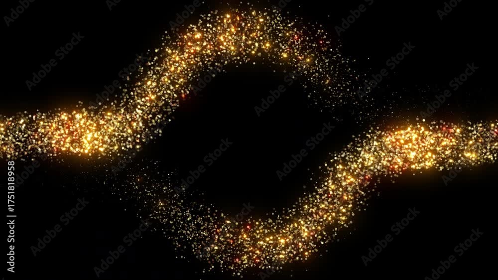 Wall mural glow particle logo circle light background effect