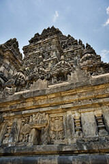 Fototapeta premium The majestic Hindu temples of Prambanan in Java