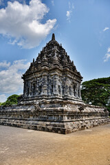 Naklejka premium The Silent Beauty of Prambanan Temple