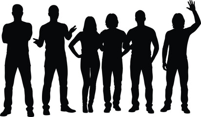 Diverse Team Poses For Business