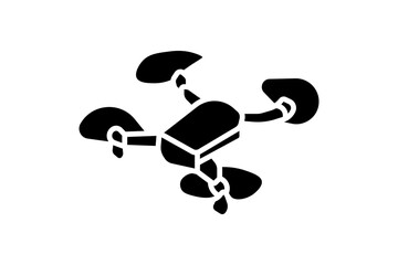 The image shows a black and white icon of a wireless router. The router has a rectangular base with indicator lights on its front panel, and two antennas extending upward from the back.