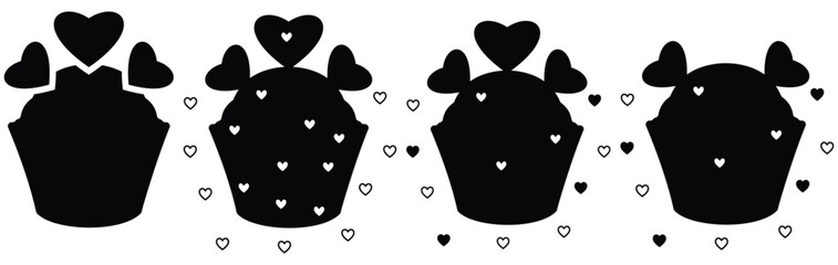 Minimalist Culinary Icon Set — Modern Food, Kitchen, and Restaurant Symbols in Line Art Vector Design