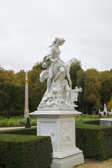Obraz premium Roman style statue in European park