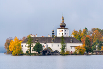 Traunsee Lake in Salzkammergut - Austria