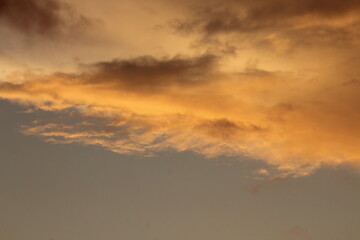 Clouds in the sky