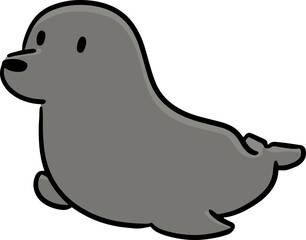 Illustration of sea lion
