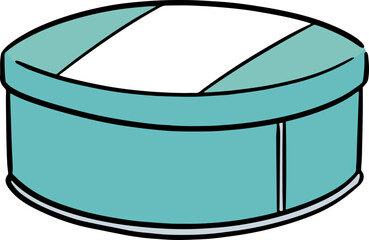 Illustration of snack box
