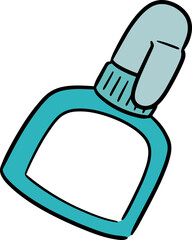 Illustration of correcting fluid
