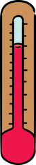 Illustration of thermometer
