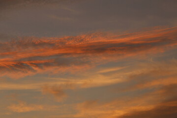 Clouds in the sky