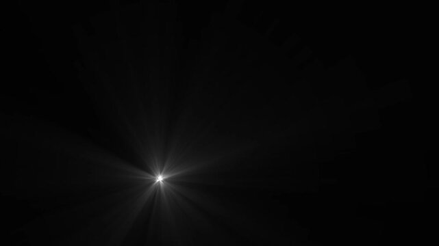 Photographer camera flashes. Random bright blinking lights. Flashing lens flare. Camera flashes of photographers on a black background. Photo camera flashes on the stadium, seamless loop.