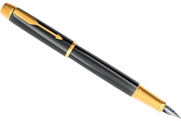 Fountain Pen, transparent background