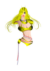 女性　戦士　ファッション