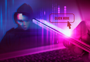 Hacker attack , cyber threat protection , spam detection