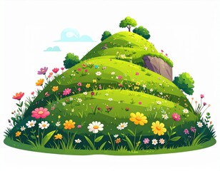 Flower Hill Icon