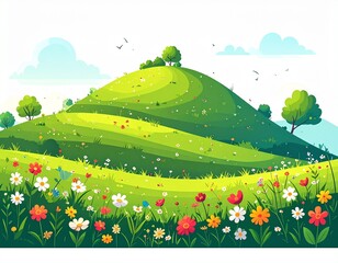 Flower Hill Icon