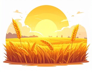 Wheat Field Icon