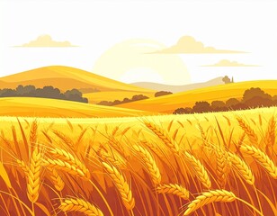 Wheat Field Icon