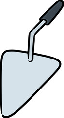 Illustration of trowel
