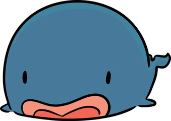 Illustration of whale
