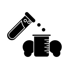 Chemical Reaction icon desigbn