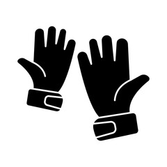 Gloves icon desigbn