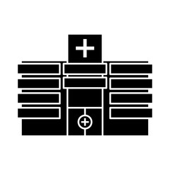 Hospital icon desigbn