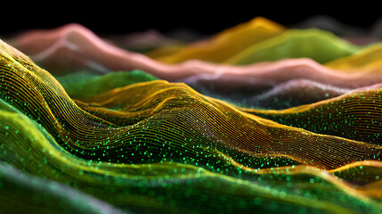Abstract immersive multi-sensory dynamic background for ar interface with toucha