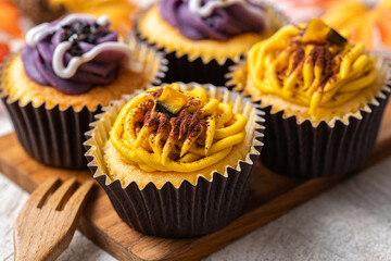 パンプキンのプチケーキ