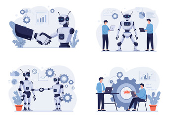 AI Automation Human Collaboration with Robotics and Artificial Intelligence