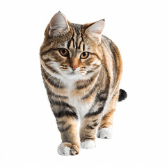 cat isolated on white png image