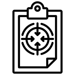 Target Strategy Icon