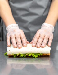 Fresh Wrap Prepared with Care: Healthy Fast Food for Modern Lifestyles, Artisan Sandwich Making: Healthy Ingredients and Professional Culinary Preparation