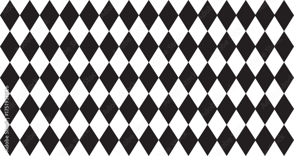 Wall mural seamless harlequin pattern line diagonal diamond seamless. seamless harlequin pattern with multicolo