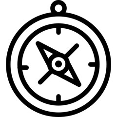 Compass Explorer Vector Icon