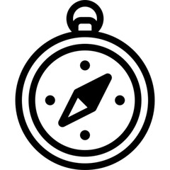 Compass Adventure Vector Icon