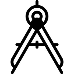 Compass Tool Vector Icon
