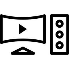 Computer Folder Vector Icon